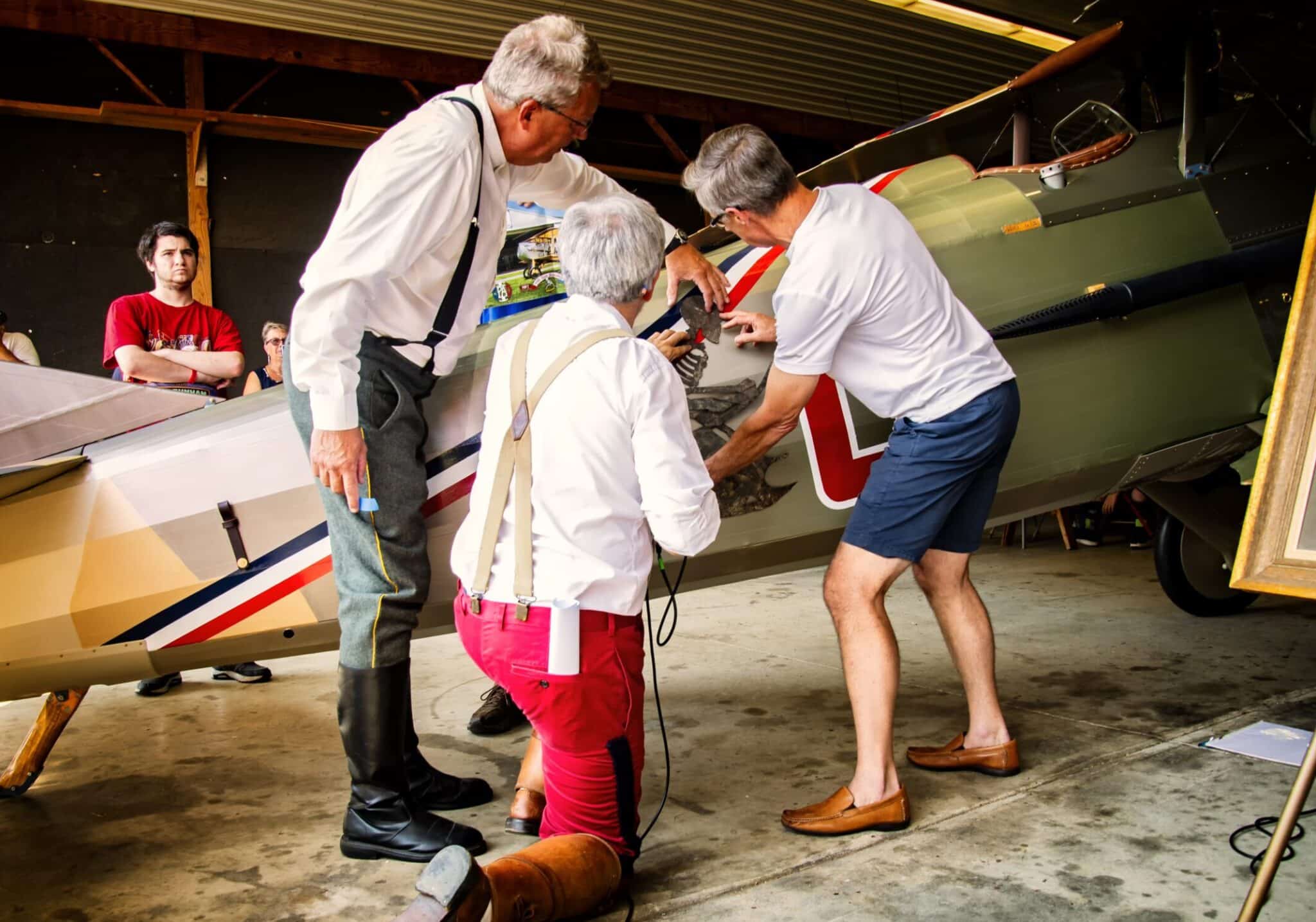 Recreating Captain Charles J. Biddle's SPAD XIII Biplane | Andalusia ...