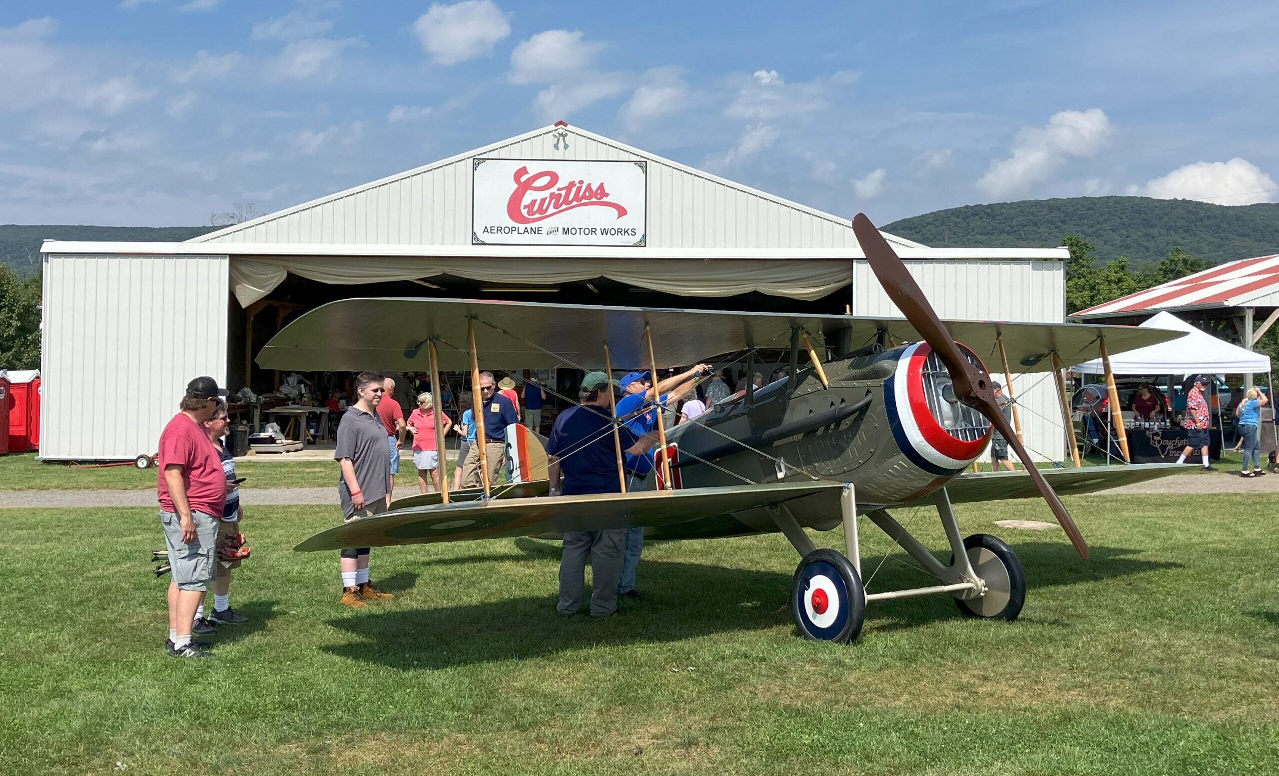 Recreating Captain Charles J. Biddle's SPAD XIII Biplane | Andalusia ...